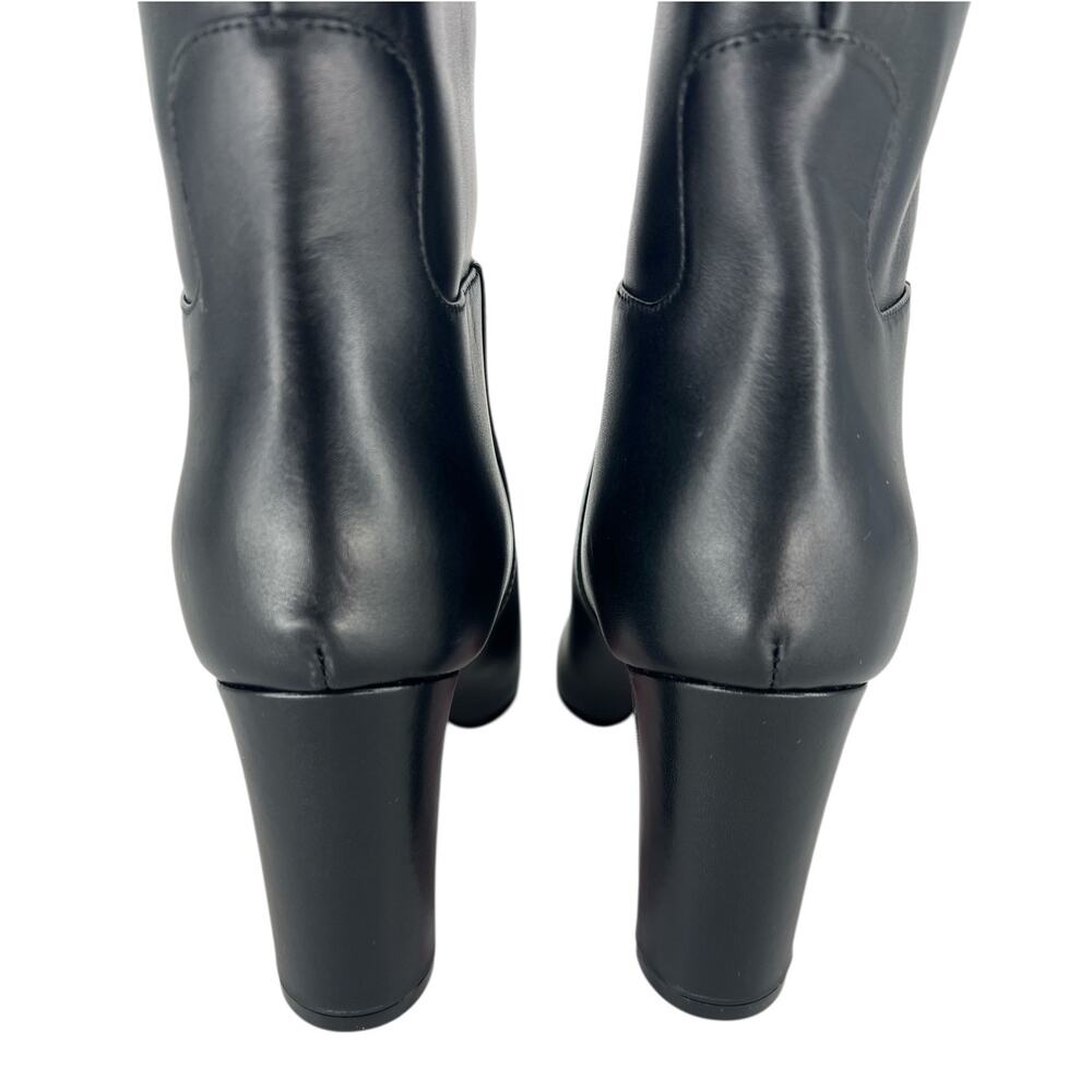 Christian Louboutin Loo Botta 85mm Knee High Boot in Black Calf Leather - Picture 8 of 16